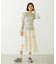 LACE FRILL DIRNDL SKIRT