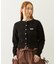 CHERRY OPEN KNIT CARDIGAN