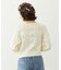 CHERRY OPEN KNIT CARDIGAN