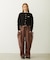 CHERRY OPEN KNIT CARDIGAN