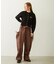 CHERRY OPEN KNIT CARDIGAN