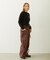 CHERRY OPEN KNIT CARDIGAN