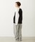 EMBROIDERED ROSE SWEAT WIDE PANTS