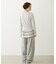 EMBROIDERED ROSE SWEAT WIDE PANTS