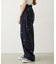 EMBROIDERED ROSE SWEAT WIDE PANTS