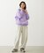 EMBROIDERED ROSE SWEAT WIDE PANTS