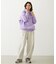 EMBROIDERED ROSE SWEAT WIDE PANTS