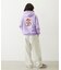 EMBROIDERED ROSE SWEAT WIDE PANTS
