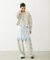 EMBROIDERED ROSE SWEAT WIDE PANTS