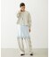 EMBROIDERED ROSE SWEAT WIDE PANTS