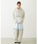 EMBROIDERED ROSE SWEAT WIDE PANTS
