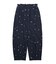 EMBROIDERED ROSE SWEAT WIDE PANTS