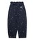 EMBROIDERED ROSE SWEAT WIDE PANTS
