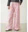 FRILL HEM CAMO PANTS