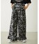FRILL HEM CAMO PANTS