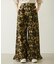 FRILL HEM CAMO PANTS