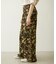 FRILL HEM CAMO PANTS