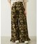 FRILL HEM CAMO PANTS
