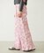 FRILL HEM CAMO PANTS