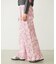FRILL HEM CAMO PANTS