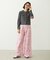 FRILL HEM CAMO PANTS