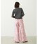 FRILL HEM CAMO PANTS