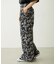 FRILL HEM CAMO PANTS