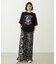 FRILL HEM CAMO PANTS