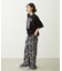 FRILL HEM CAMO PANTS