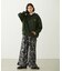 FRILL HEM CAMO PANTS