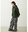 FRILL HEM CAMO PANTS