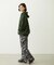 FRILL HEM CAMO PANTS
