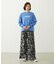 FRILL HEM CAMO PANTS