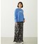 FRILL HEM CAMO PANTS