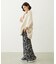 FRILL HEM CAMO PANTS