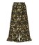 FRILL HEM CAMO PANTS