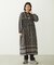 PRINTED TASSEL TIE DRESS