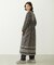 PRINTED TASSEL TIE DRESS