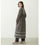 PRINTED TASSEL TIE DRESS
