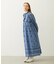 PRINTED TASSEL TIE DRESS