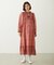 PRINTED TASSEL TIE DRESS