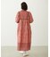 PRINTED TASSEL TIE DRESS