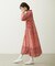 PRINTED TASSEL TIE DRESS