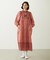 PRINTED TASSEL TIE DRESS