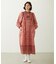 PRINTED TASSEL TIE DRESS