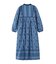 PRINTED TASSEL TIE DRESS
