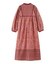 PRINTED TASSEL TIE DRESS
