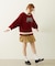 CRICKET KNIT PATCH TOP