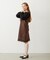 V-NECK LACE DRESS