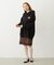 V-NECK LACE DRESS